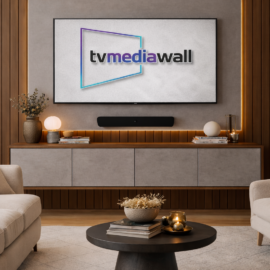 Media Wall - Clearance Bundle (Floating Unit in Polished Concrete)